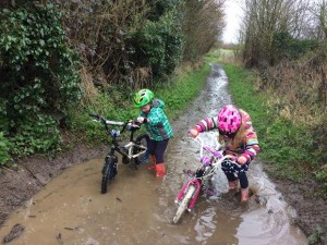 Bike Ride mud