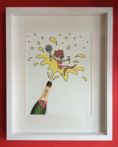Framed Superfit pop the corks