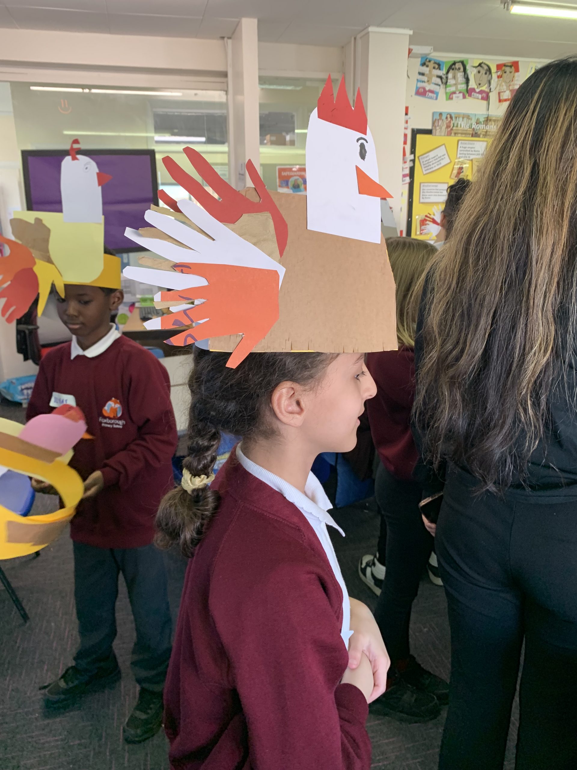 Chicken headdress