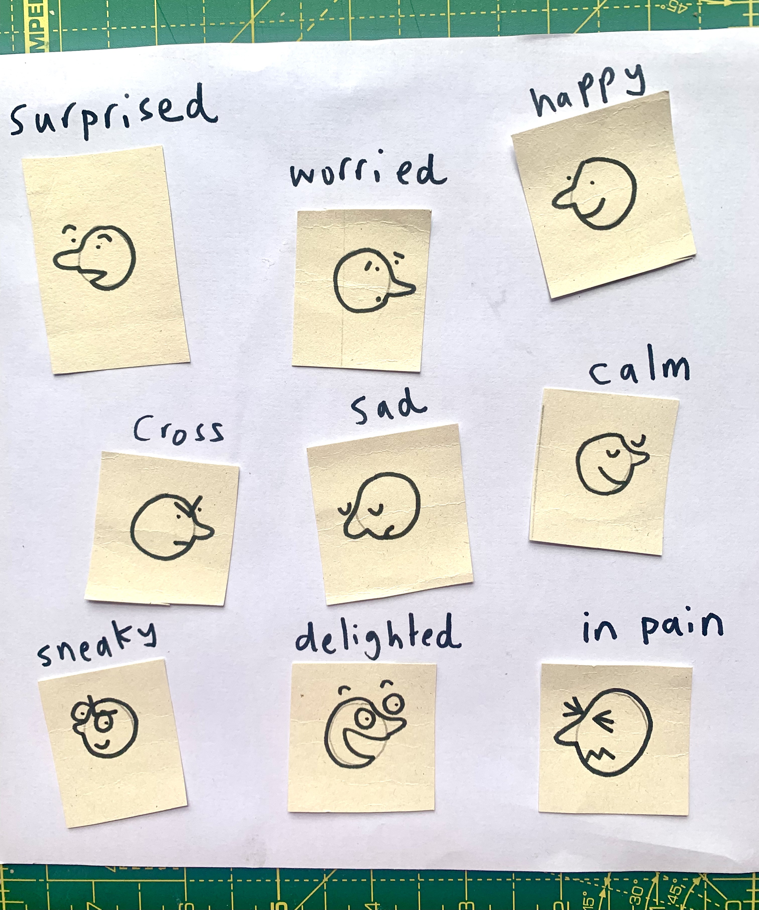 Drawing our emotions